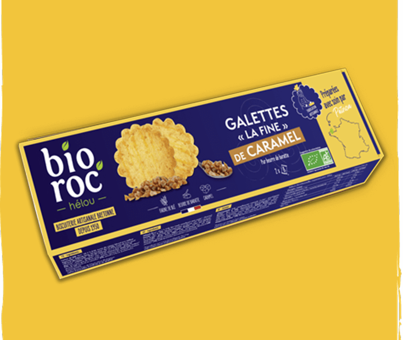 Galette « La fine » au Caramel AB- 120g