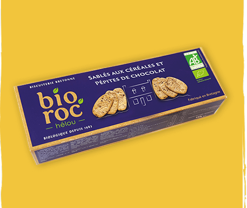 Sablés aux céréales et pépites de chocolat AB