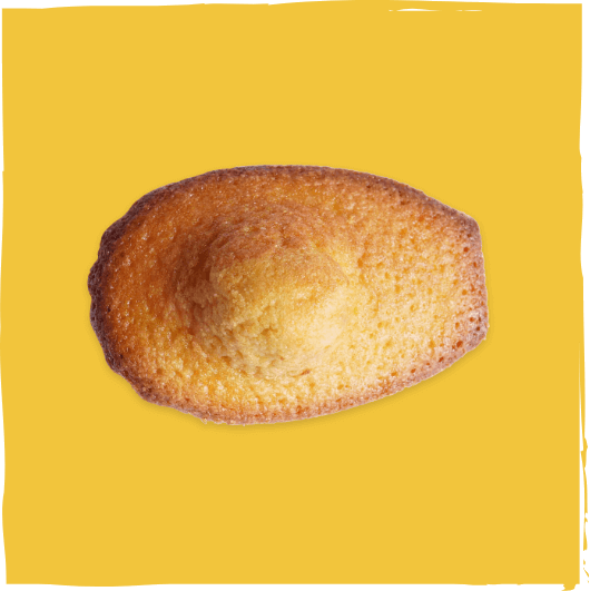 Madeleines pur beurre de baratte AB pour RHF